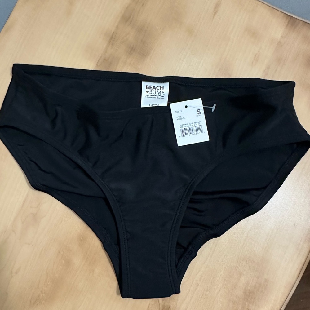 BEACH BUMP BIKINI BOTTOM BY MOTHERHOOD MATERNITY SIZE SMALL NWT